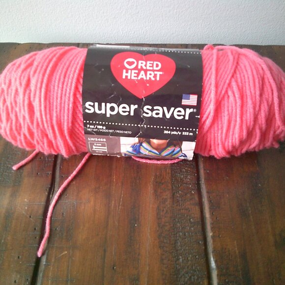 Red Heart Yarn Roll: Persimmon NIP 364 yards - Picture 1 of 3